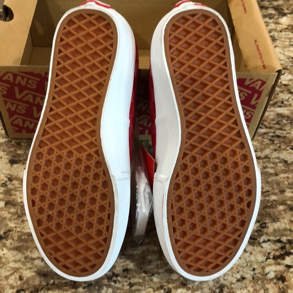 Vans Authentic Pro Reflective Checkerboard Red - Picture 4 of 7